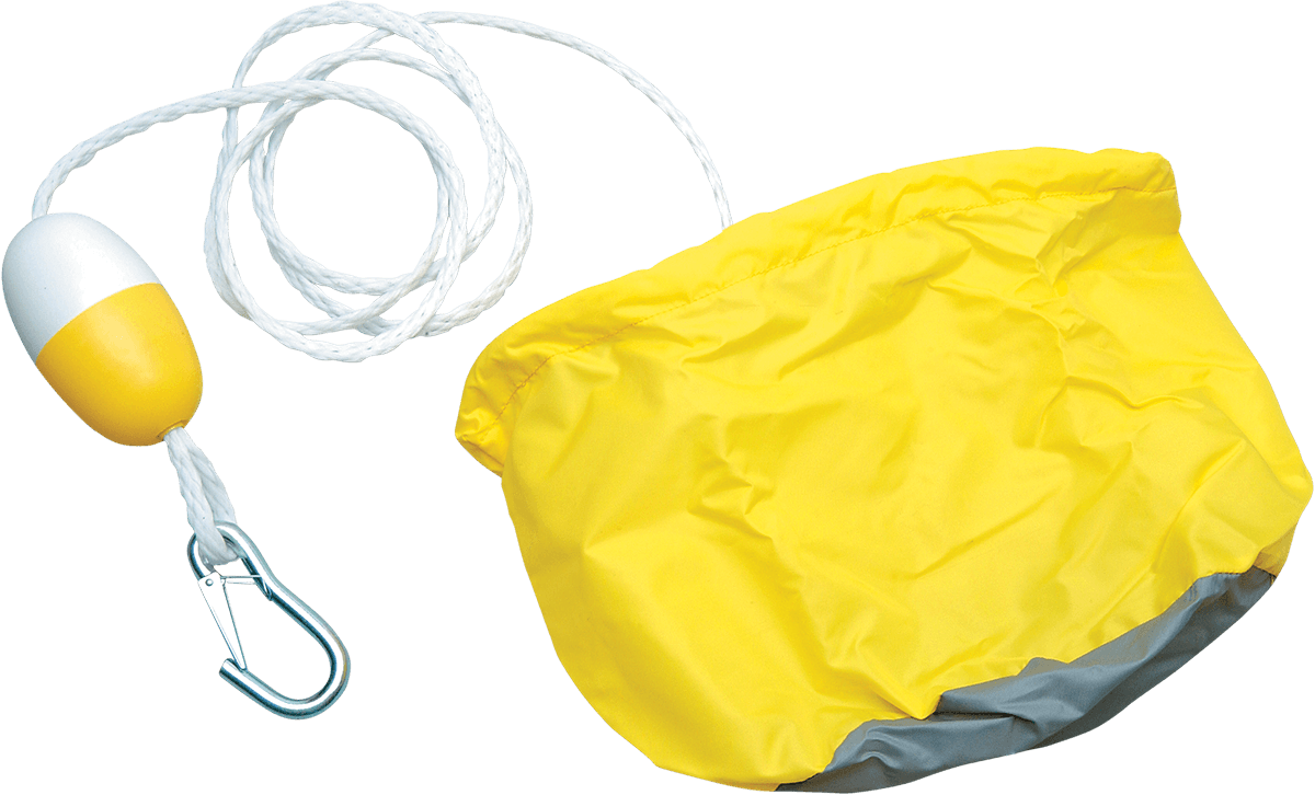 PARTS UNLIMITED 4850-0003 Anchor Bag with Rope/Float - PWC - Yellow