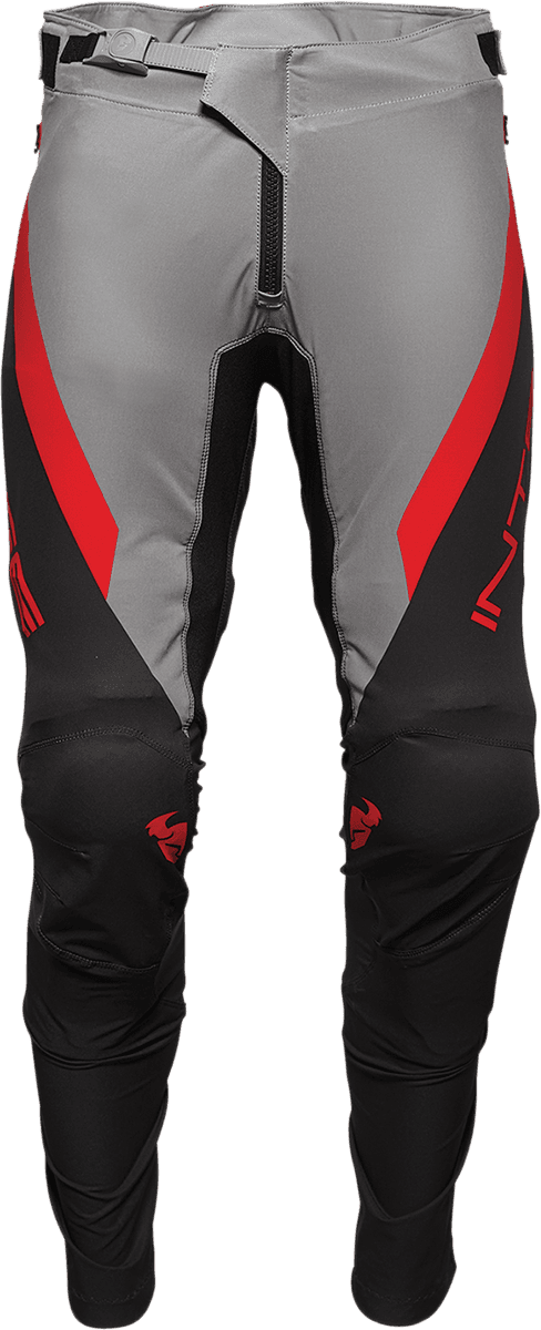 THOR 5010-0012 Intense Assist MTB Pants - Black/Gray - US 38