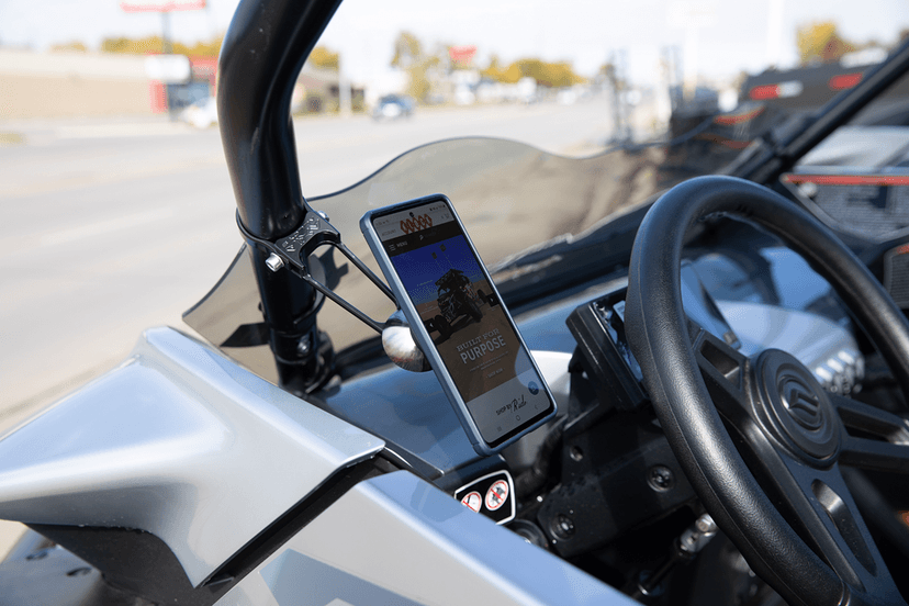 KLOCK WERKS 0502-0601 Roll Cage Phone Mount - Offset - 1-5/8" — image 4 of 9