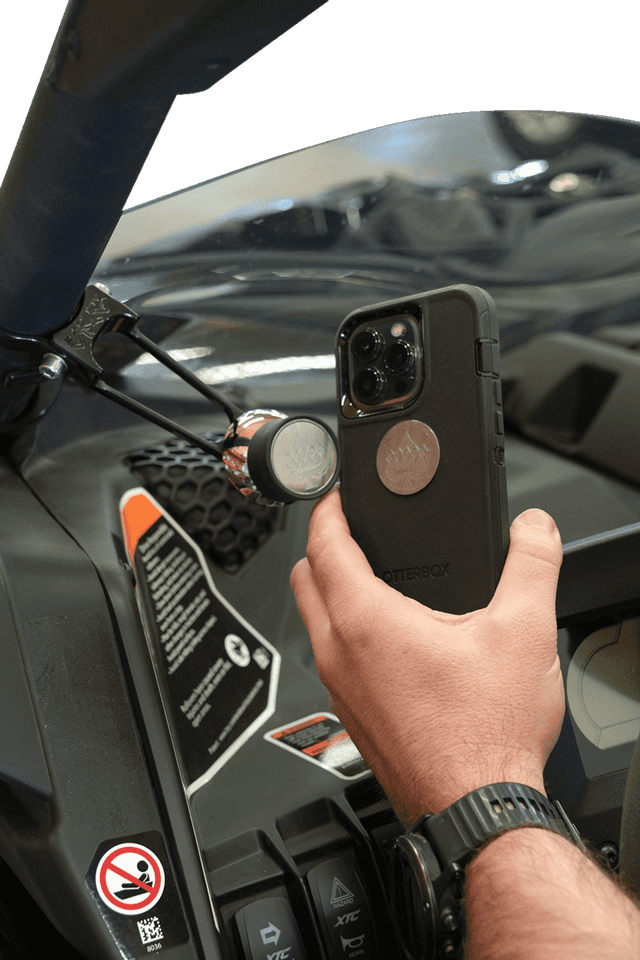 KLOCK WERKS 0502-0603 Roll Cage Phone Mount - Offset - 1-7/8" — image 5 of 6