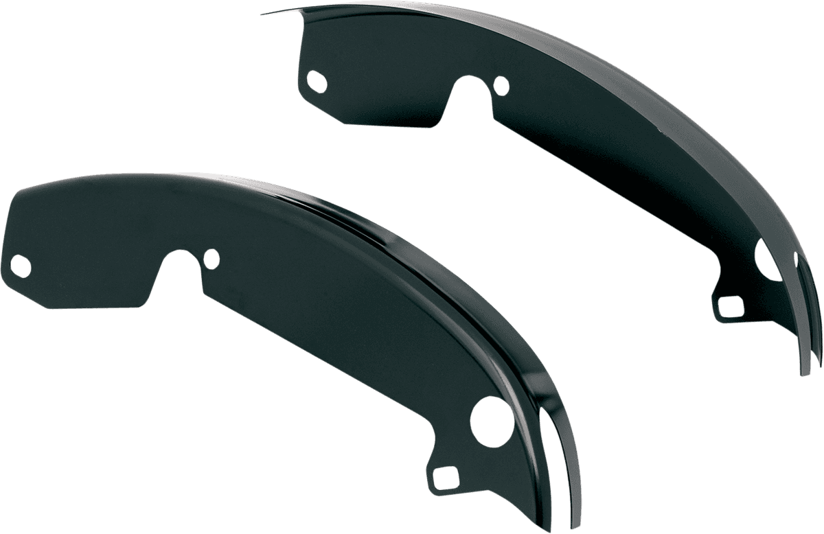KLOCK WERKS 0504-0081 Saddlebag Upper Covers - Slotted - HD Touring