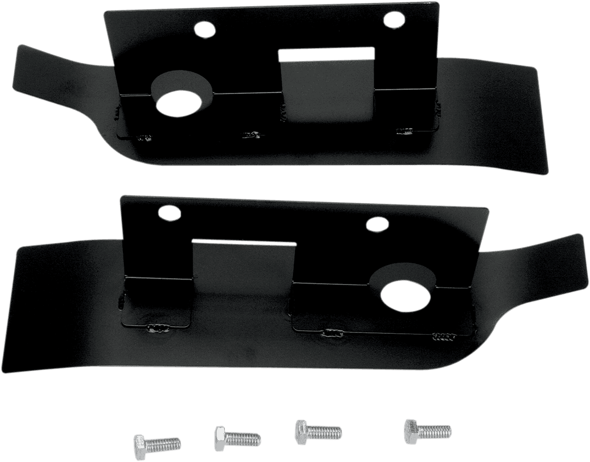 KLOCK WERKS 0504-0091 Lower Filler - Detachable - Black - HD Touring