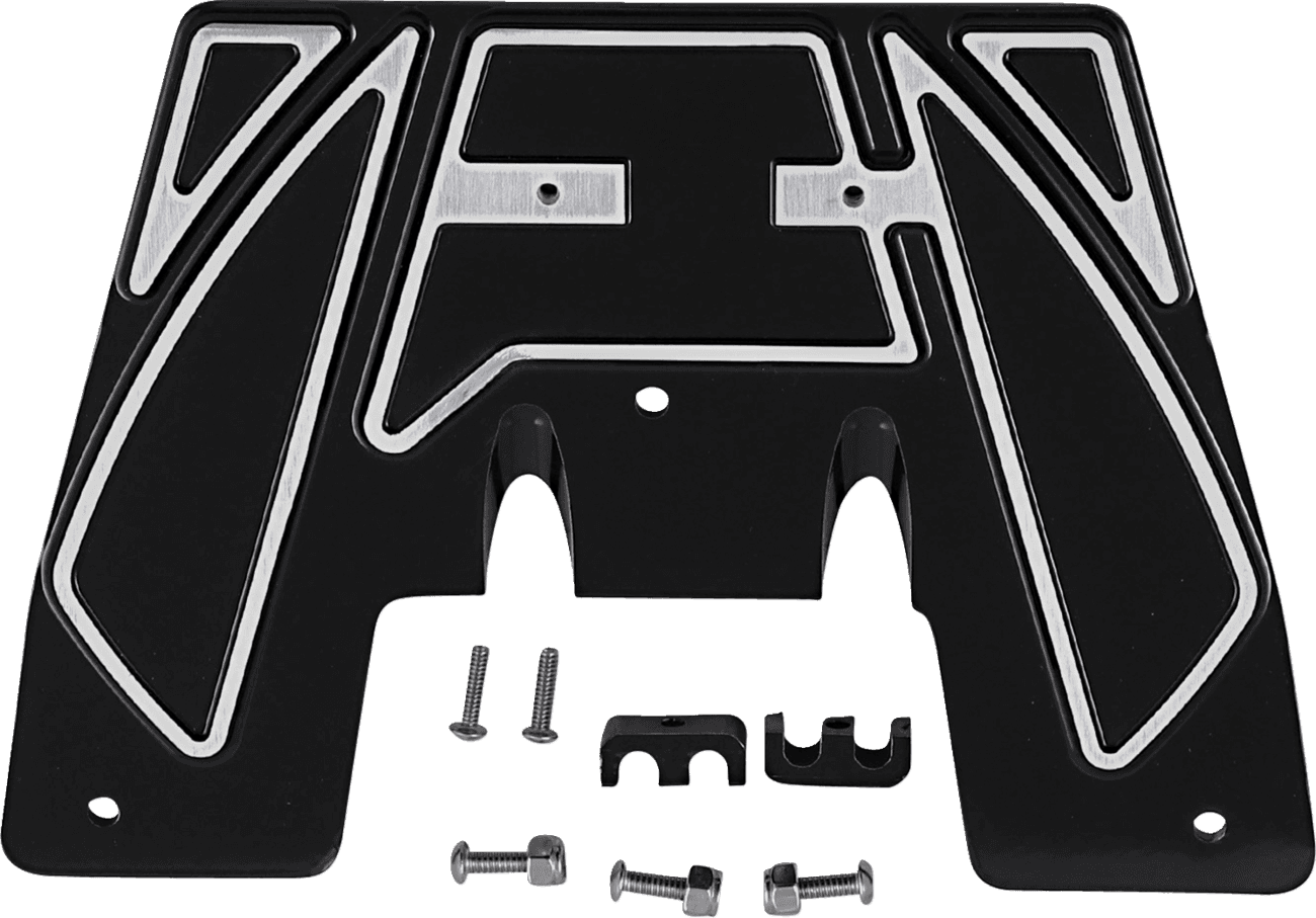 COVINGTONS 0504-0365 Firewall Plate - Ripper - Black