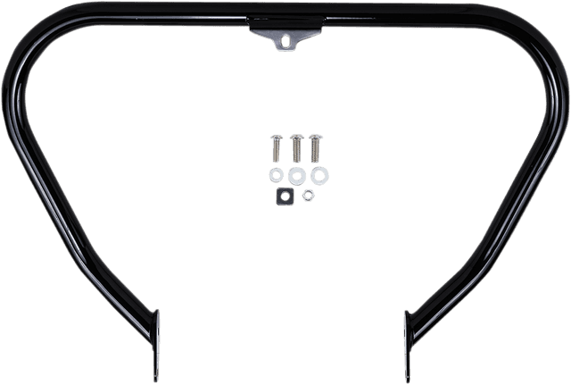 COBRA 0505-1831 V-Bend Freeway Bar (Highway Bar) - Black - Dyna — image 2 of 2
