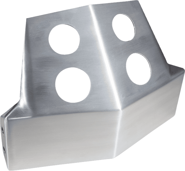 SPEED MERCHANT 0506-0901 Skid Plate - Aluminum - FXR — image 1 of 2