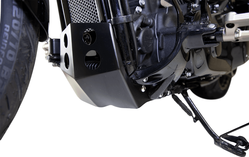 SPEED MERCHANT 0506-1261 Skid Plate - Black - Softail — image 2 of 3