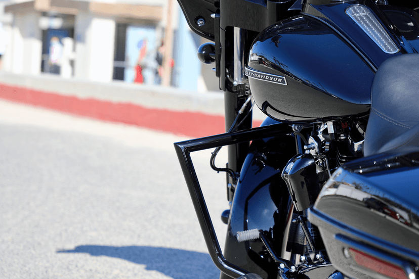 LA CHOPPERS 0506-1691 Engine Guard - Chrome - Twin Peaks — image 7 of 7