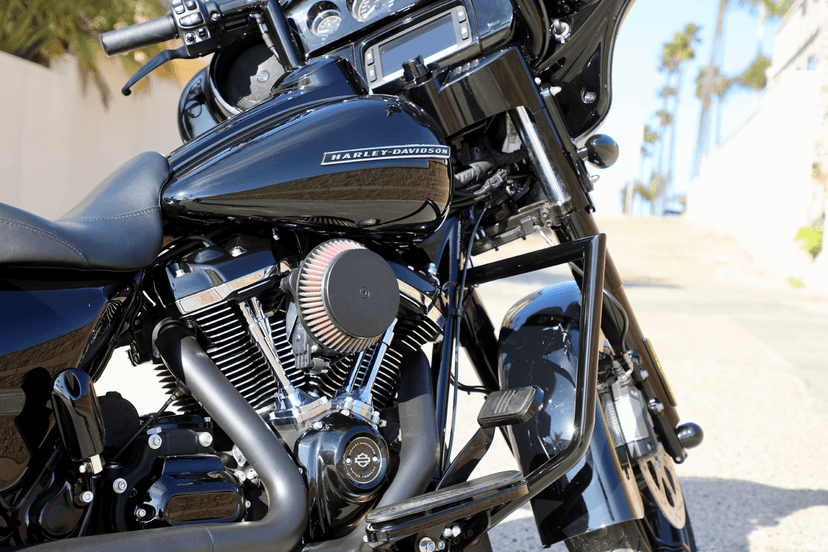 LA CHOPPERS 0506-1692 Engine Guard - Black - Twin Peaks — image 11 of 11