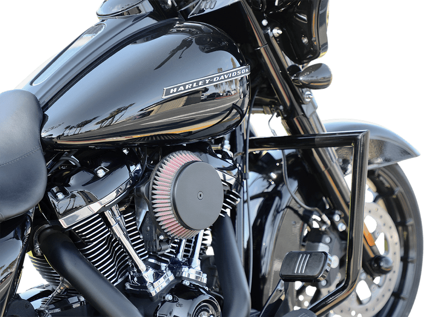 LA CHOPPERS 0506-1692 Engine Guard - Black - Twin Peaks — image 9 of 11