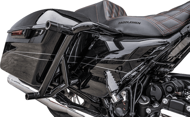BURLY BRAND 0506-1945 Brawler Kit - Black - HD Touring — image 4 of 4