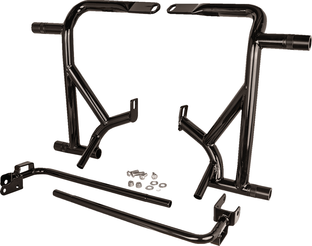 BURLY BRAND 0506-2365 Rear Brawler Kit - Black - HD Toring