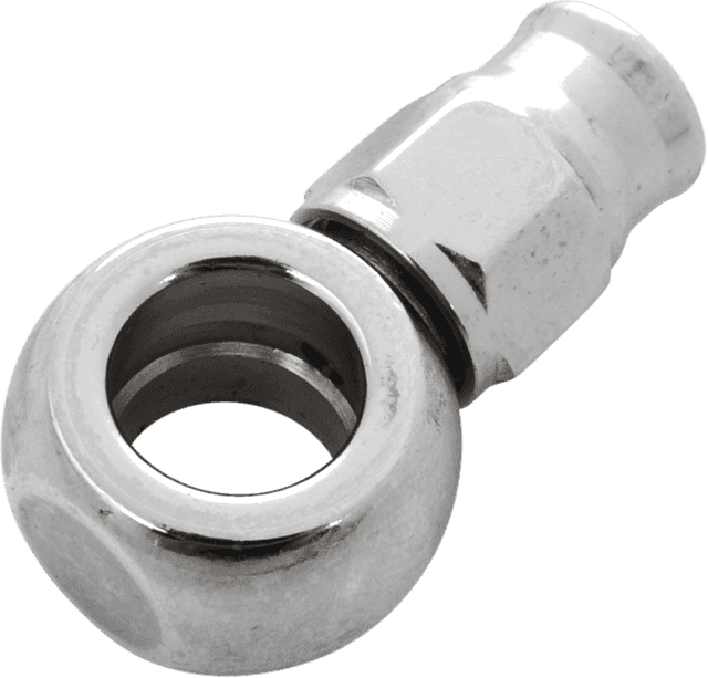 GOODRIDGE 5091-03CH Banjo Fitting - 3/8" - Straight - Short
