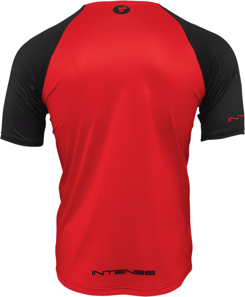 THOR 5120-0153 Intense Assist Dart Short-Sleeve Jersey - Black/Red - Large — image 2 of 2