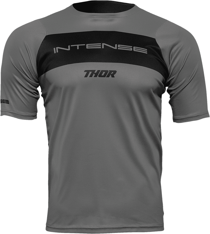 THOR 5120-0156 Intense Assist Dart Short-Sleeve Jersey - Gray/Black - XS — image 1 of 3