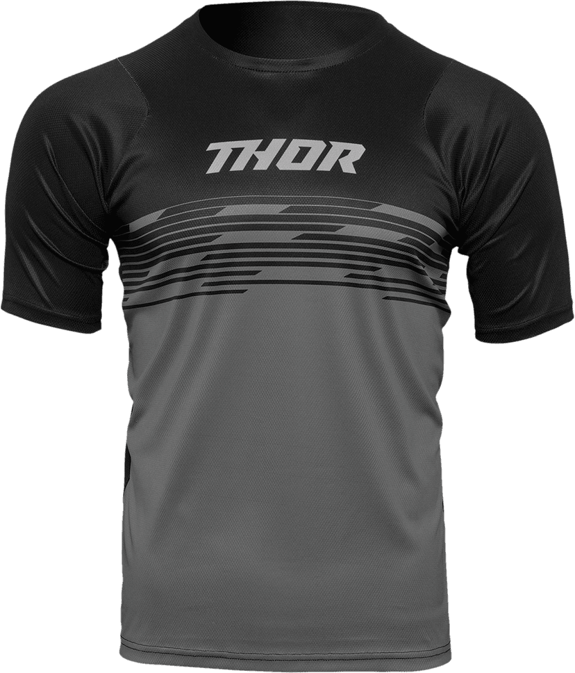 THOR 5120-0168 Assist Shiver Short-Sleeve Jersey - Black/Gray - XS — image 1 of 2