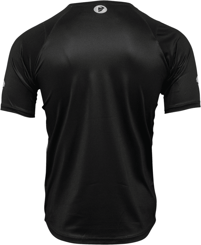 THOR 5120-0169 Assist Shiver Short-Sleeve Jersey - Black/Gray - Small — image 2 of 2