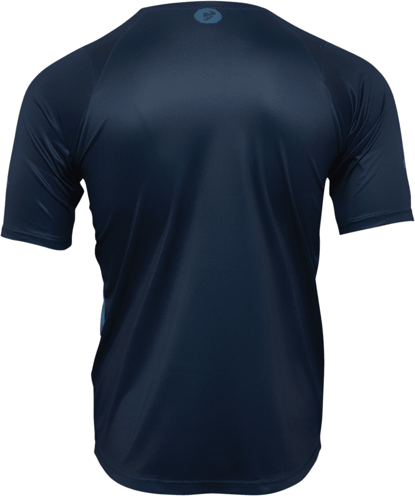 THOR 5120-0180 Assist React Short-Sleeve Jersey - Midnight/Teal - XS — image 3 of 5