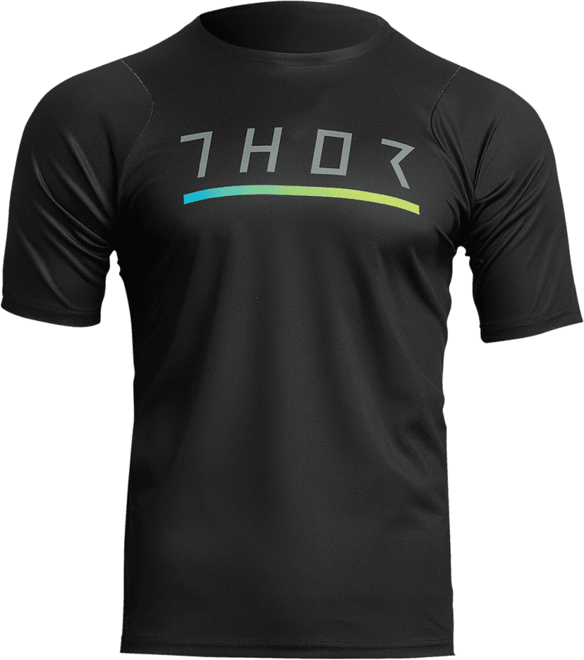 THOR 5120-0256 Assist Caliber Short-Sleeve Jersey - Black - XS — image 1 of 2