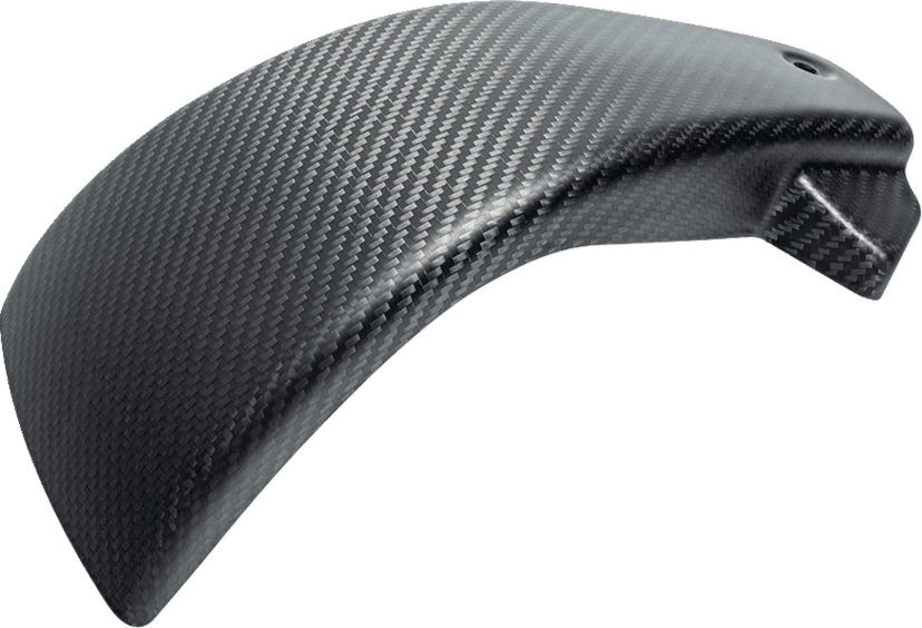 SLYFOX 0520-3990 Side Cover - Left - Carbon Fiber/Matte