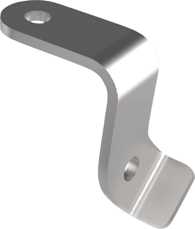 CIRO 0521-1775 Flagpole Mount - Antenna Mount - Chrome — image 1 of 2