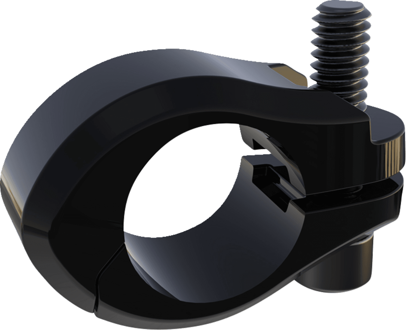 CIRO 0521-2072 Flagpole Mount - for 3/4" Tube - Black