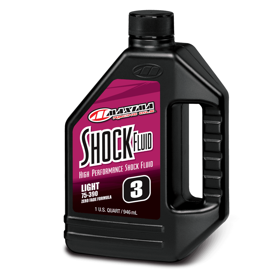 MAXIMA RACING OIL 58901L Racing Shock Fluid - Light - 1 U.S. quart
