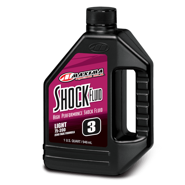 MAXIMA RACING OIL 58901L Racing Shock Fluid - Light - 1 U.S. quart