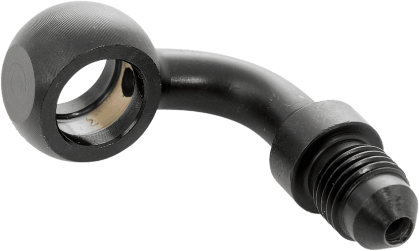 GOODRIDGE 599-03BK Banjo - 3/8" - 90° - Black