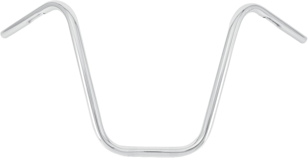 BURLY BRAND 0601-0847 1" Narrow Bottom Ape Hanger Handlebar - 14" - Chrome