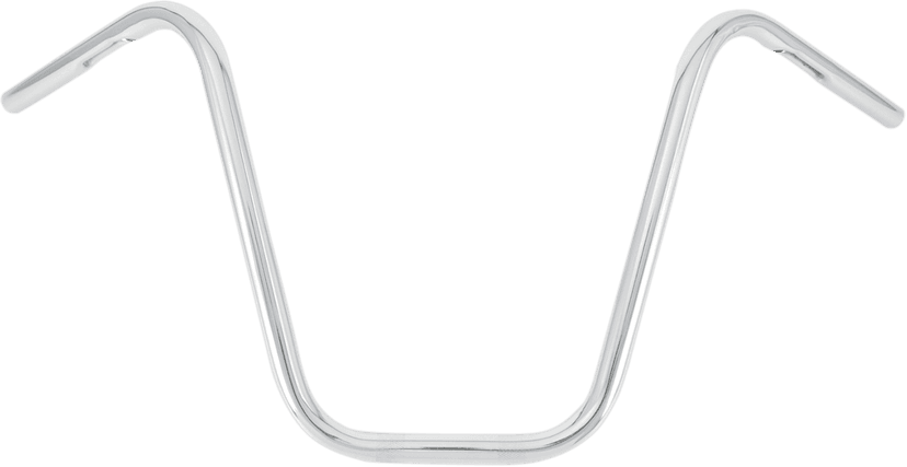 BURLY BRAND 0601-0847 1" Narrow Bottom Ape Hanger Handlebar - 14" - Chrome