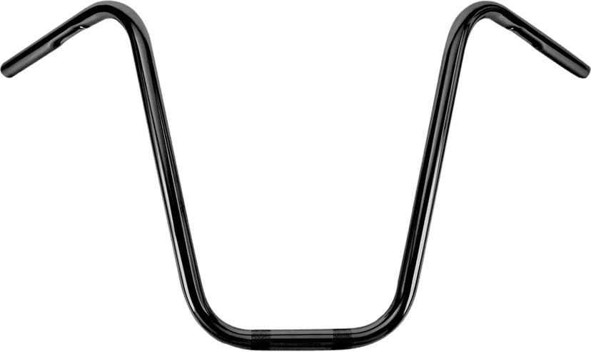 BURLY BRAND 0601-0848 1" Narrow Bottom Ape Hanger Handlebar - 16" - Black