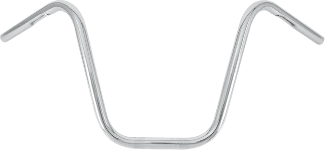 BURLY BRAND 0601-1376 1" Narrow Bottom Ape Hanger Handlebar - 12" - Chrome