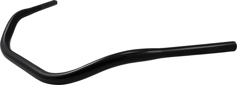 LA CHOPPERS 0601-1482 Hefty 1-1/4" Handlebar - Beach Bar - Black — image 2 of 2