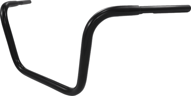 LA CHOPPERS 0601-1483 Hefty 1-1/4" Handlebar - Ape Hanger - 12" - Black — image 2 of 2