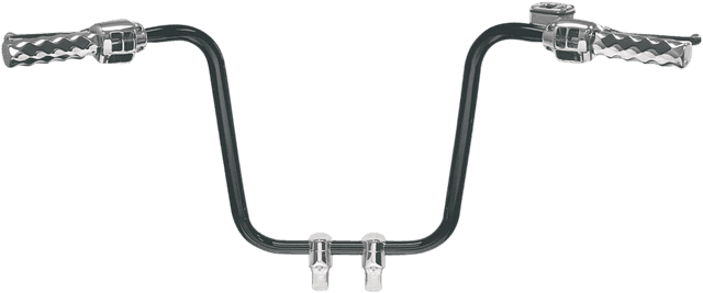 LA CHOPPERS 0601-1484 Hefty 1-1/4" Handlebar - Ape Hanger - 14" - Black — image 2 of 3