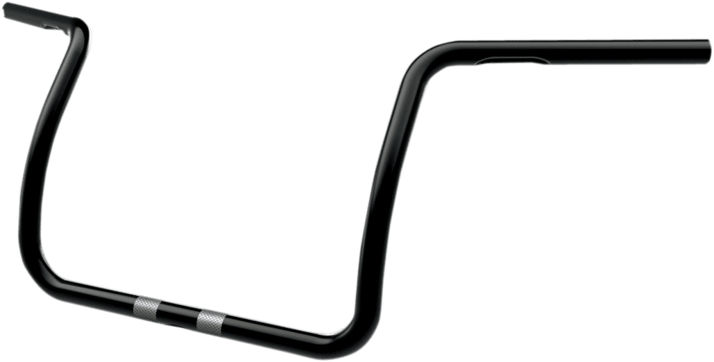 KHROME WERKS 0601-1981 1" 2+2 Custom Sweeper Handlebar - Black
