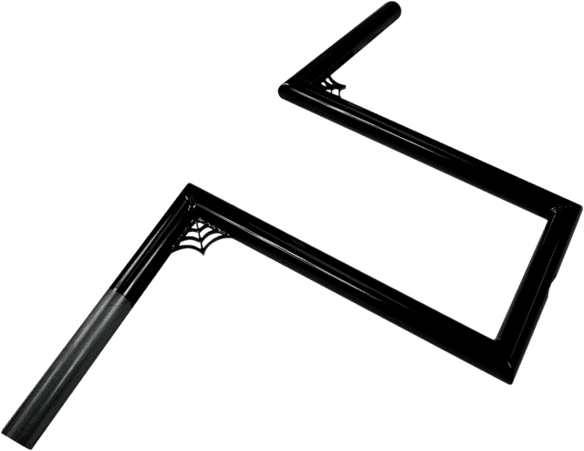 LA CHOPPERS 0601-2292 1" Old School Handlebar - Web Z - 12" - Black — image 2 of 2