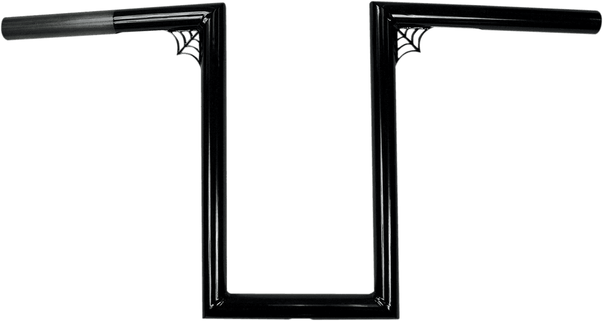 LA CHOPPERS 0601-2292 1" Old School Handlebar - Web Z - 12" - Black