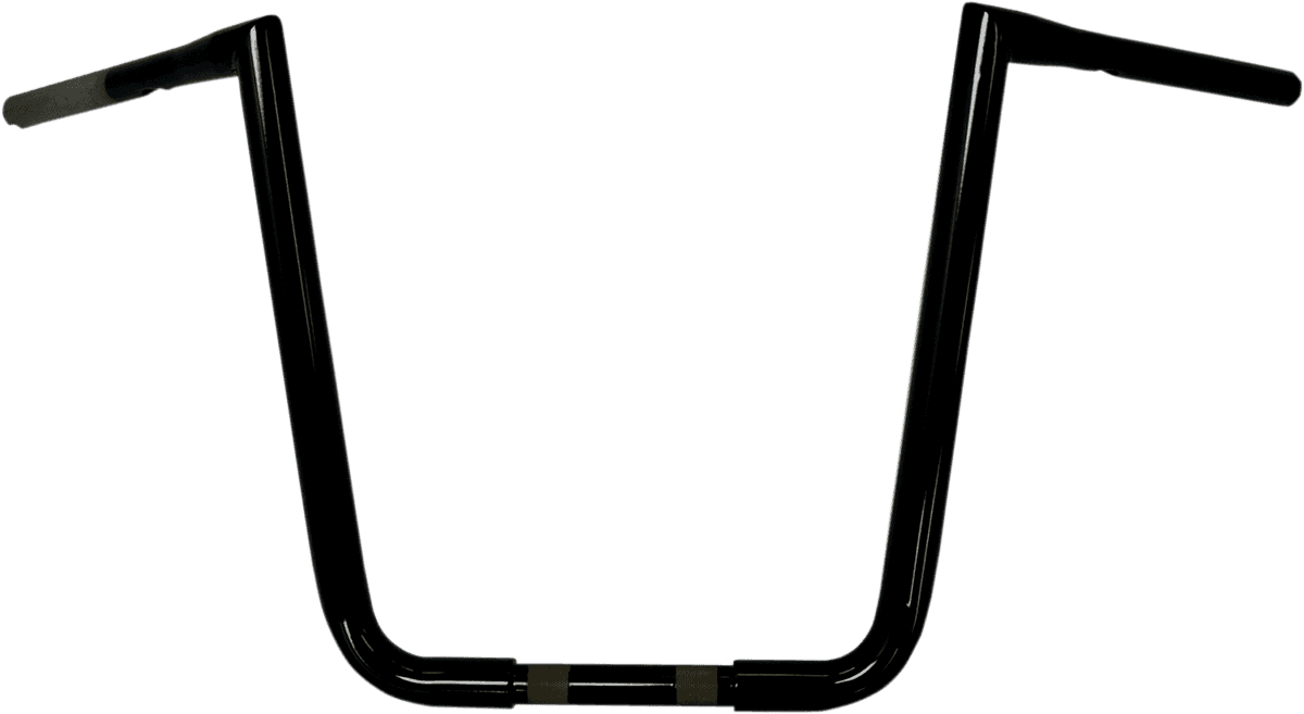 LA CHOPPERS 0601-2693 1-1/4" Twin Peaks Big Twin Handlebar - 16" - Black