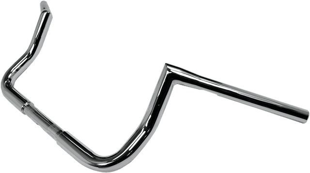 LA CHOPPERS 0601-2695 1-1/4" Twin Peaks Touring Handlebar - 8" - Chrome — image 2 of 2