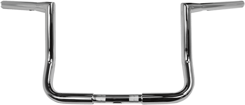 LA CHOPPERS 0601-2697 1-1/4" Twin Peaks Touring Handlebar - 10" - Chrome — image 1 of 2
