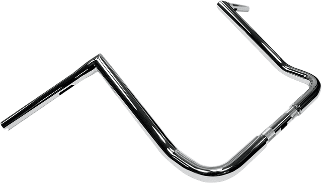 LA CHOPPERS 0601-2701 1-1/4" Twin Peaks Touring Handlebar - 14" - Chrome — image 2 of 2