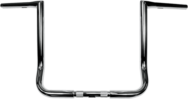 LA CHOPPERS 0601-2701 1-1/4" Twin Peaks Touring Handlebar - 14" - Chrome — image 1 of 2