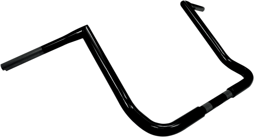 LA CHOPPERS 0601-2702 1-1/4" Twin Peaks Touring Handlebar - 14" - Black — image 2 of 2