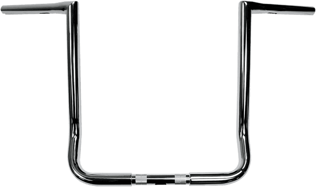 LA CHOPPERS 0601-2703 1-1/4" Twin Peaks Touring Handlebar - 16" - Chrome — image 1 of 2