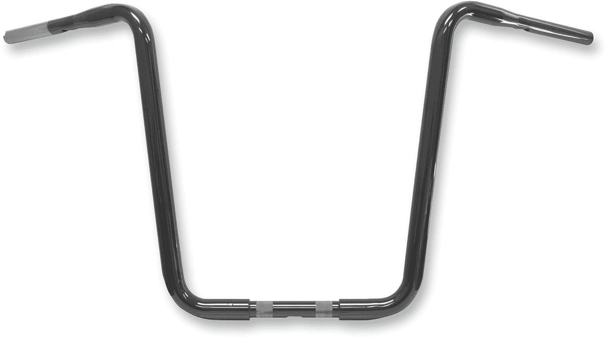 LA CHOPPERS 0601-2781 1-1/4" Handlebar - Ape Hanger - 18" - TBW - Black