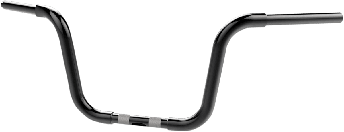 KHROME WERKS 0601-2830 1-1/4" Bobber Ape Hanger Handlebar - 10" - Black