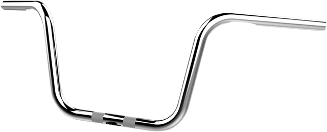 KHROME WERKS 0601-2837 1" Handlebar - Ape Hanger - 10" - Chrome