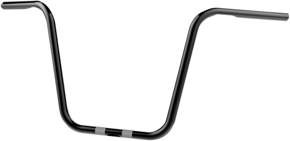 KHROME WERKS 0601-2842 1" Handlebar - Ape Hanger - 14" - Black