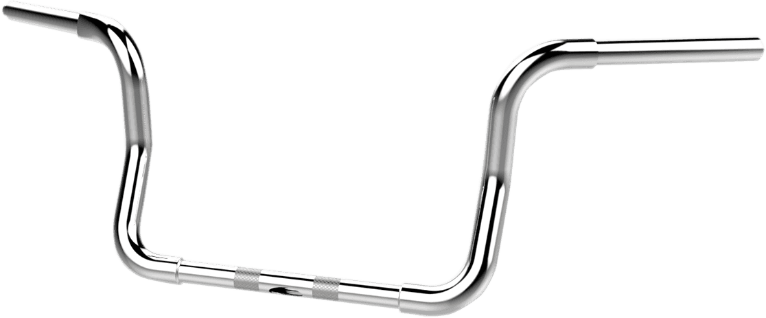 KHROME WERKS 0601-2845 1-1/4" Bobber Ape Hanger Handlebar - TBW - 10" - Chrome